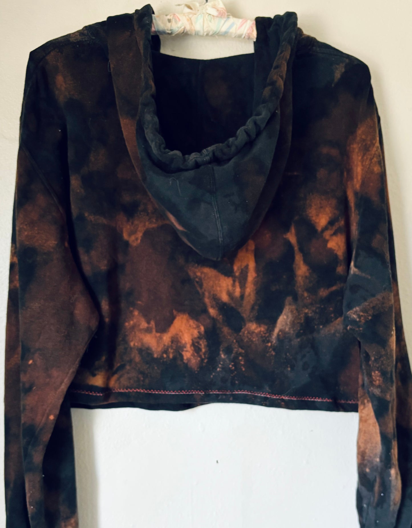 Reworked Vintage Bob Marley distressed Hooded Sweatshirt