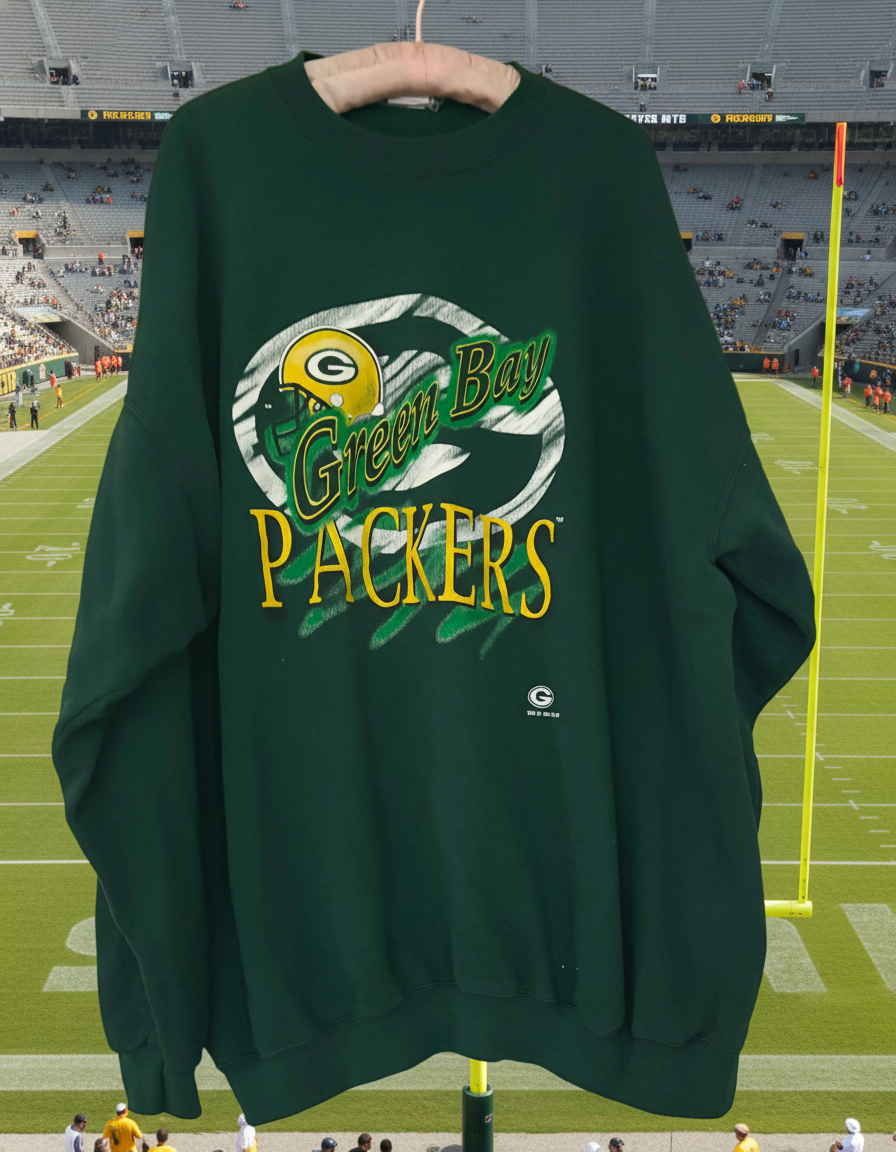 Vintage 90’s Green Bay Packers Crewneck