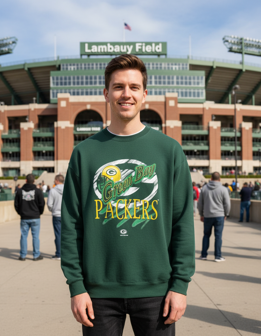 Vintage 90’s Green Bay Packers Crewneck