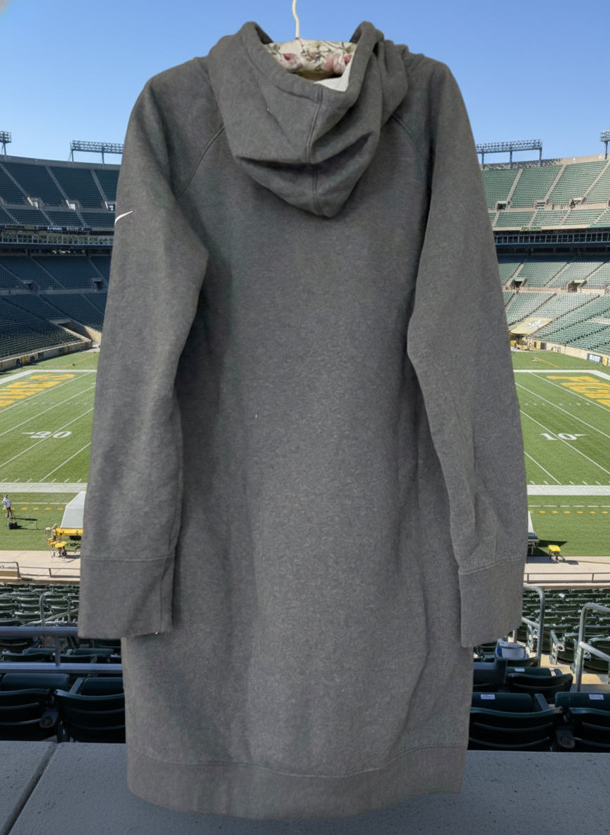 Y2K Woman’s Green Bay Packers Hooded Sweatshirt Dress