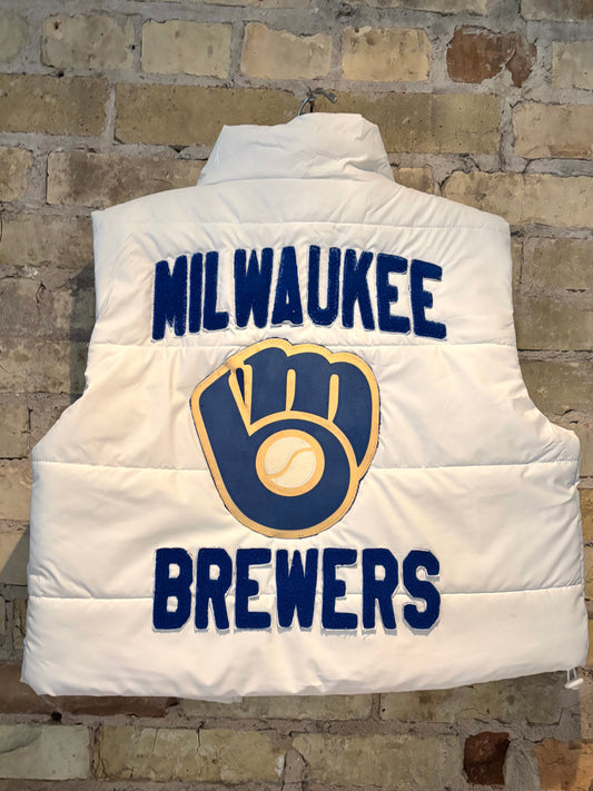 Reworked  Game Day Puffer Vest