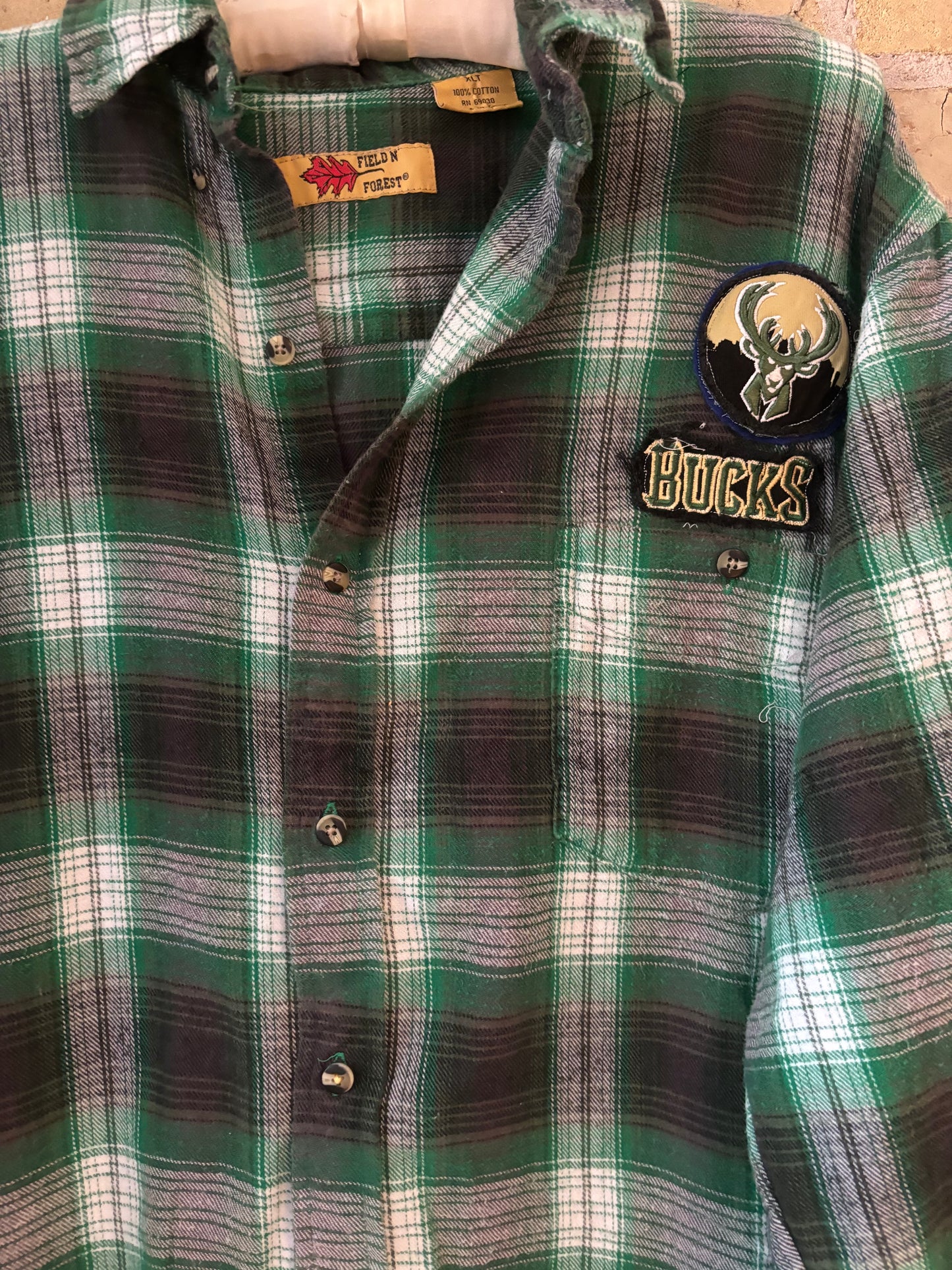 Reworked Game Day Flannel Shirt