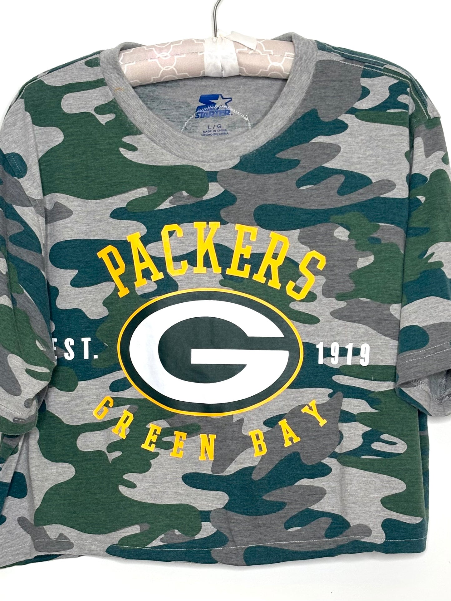 Retro Packers STARTER CAMO ringer Tee