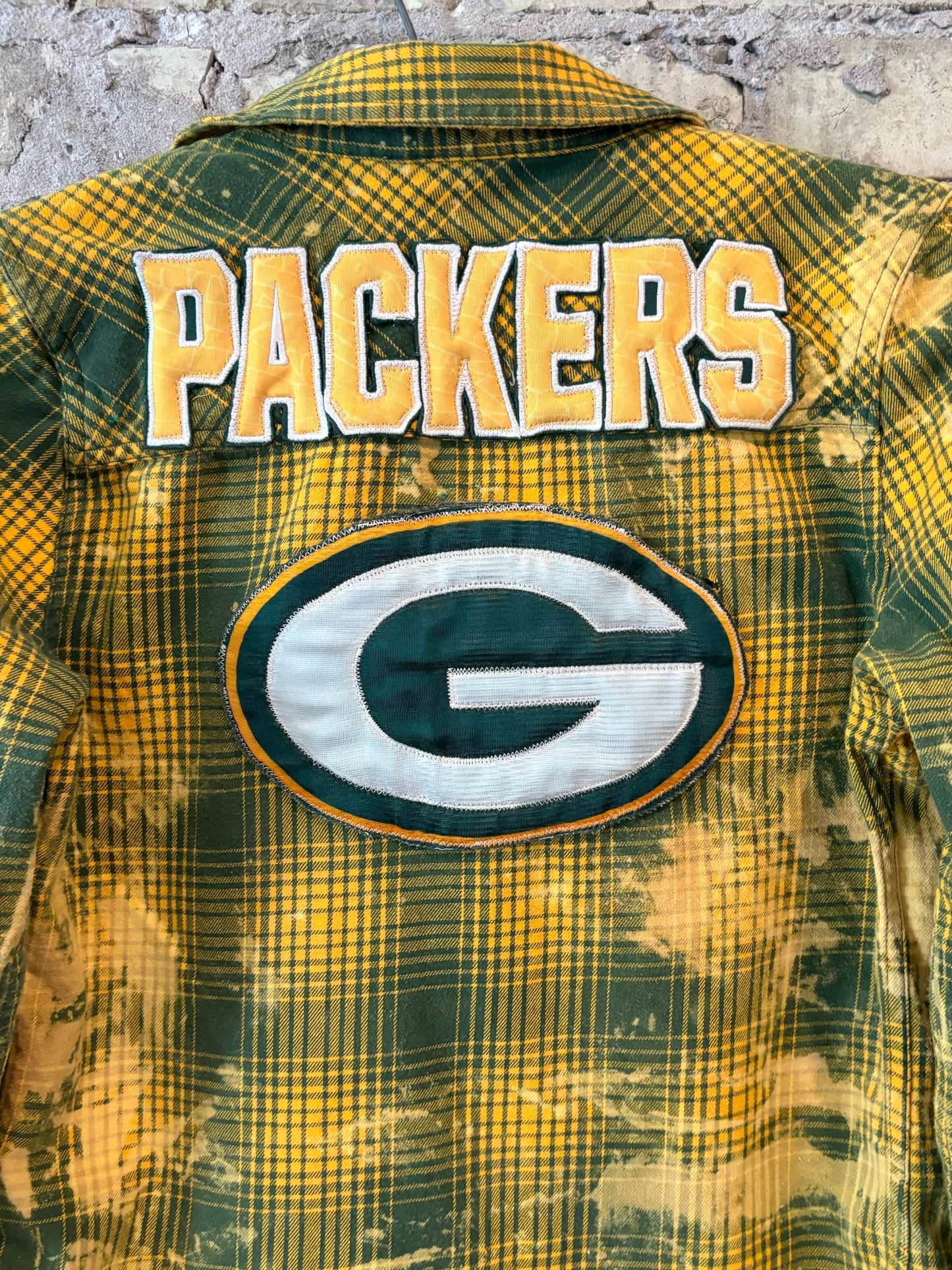 Reworked NFL Packers Game Day Flannel