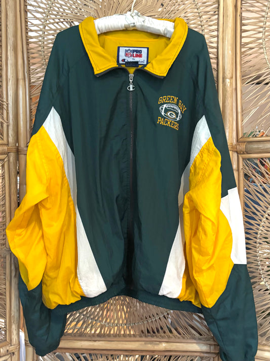 Vintage 90’s Full zip Stadium Windbreaker