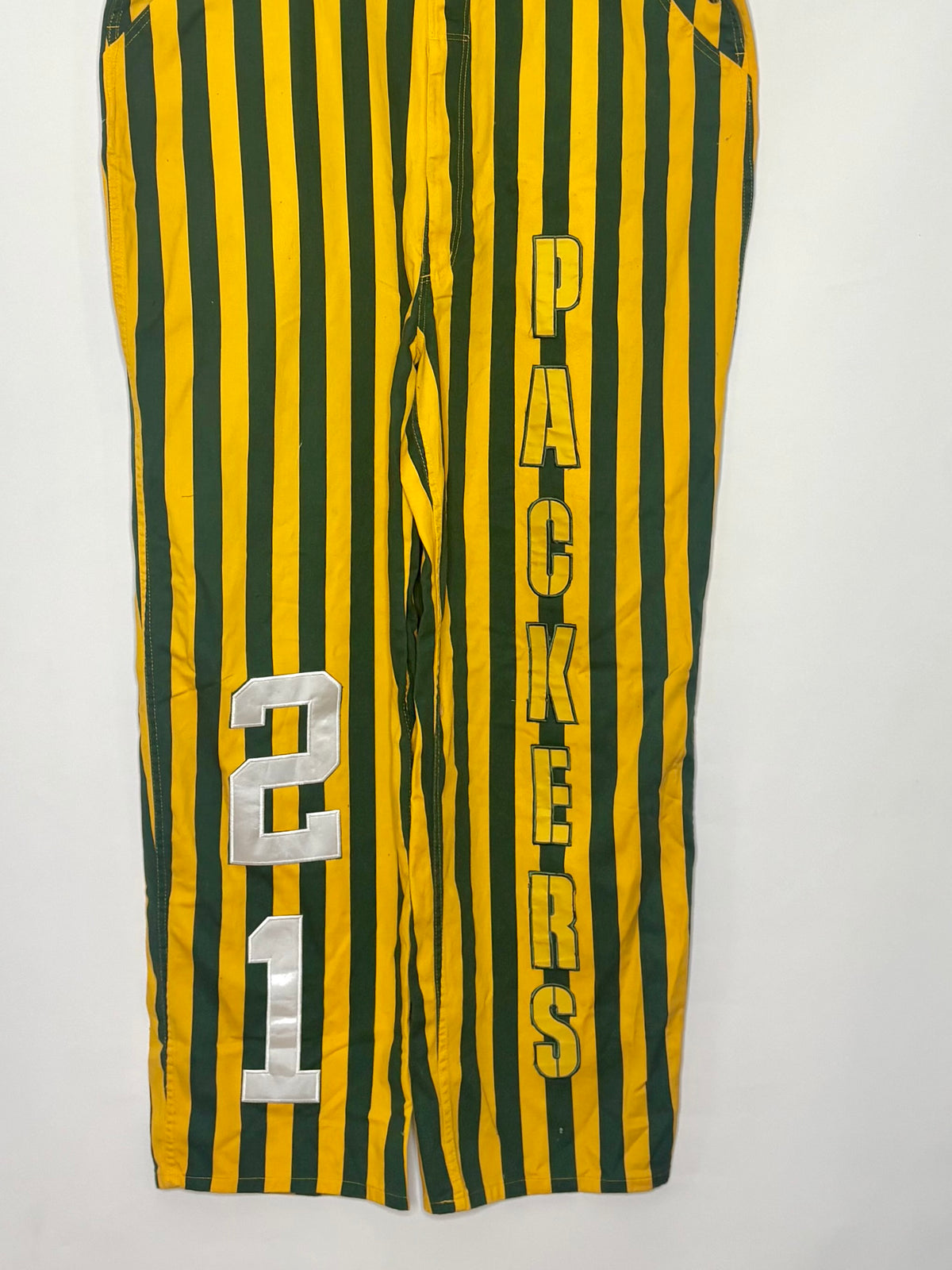 Vintage Striped  Game Day Bib Overalls