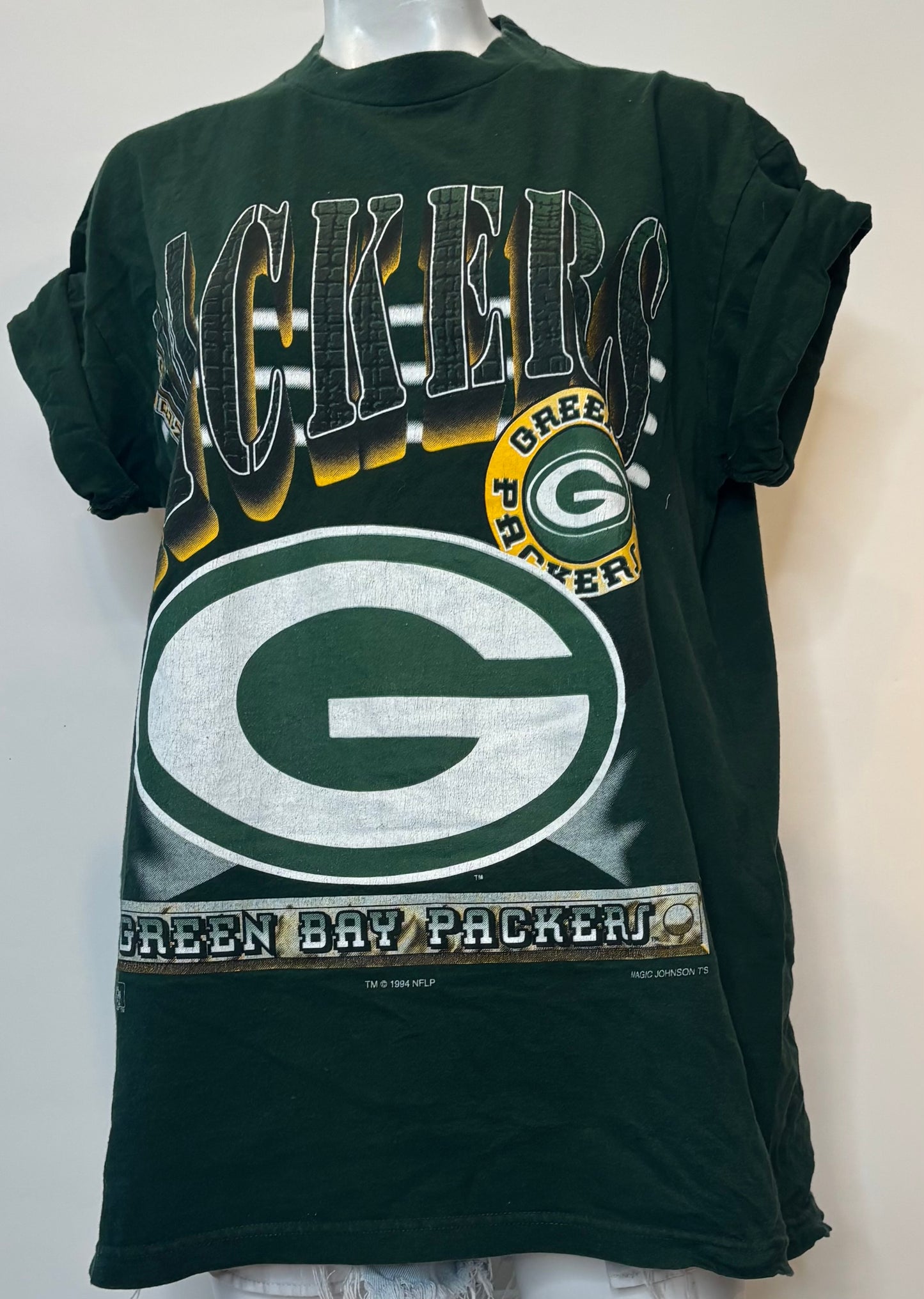 Vintage 90’s All Over Graphic T-shirt by Magic Johnson Tee’s