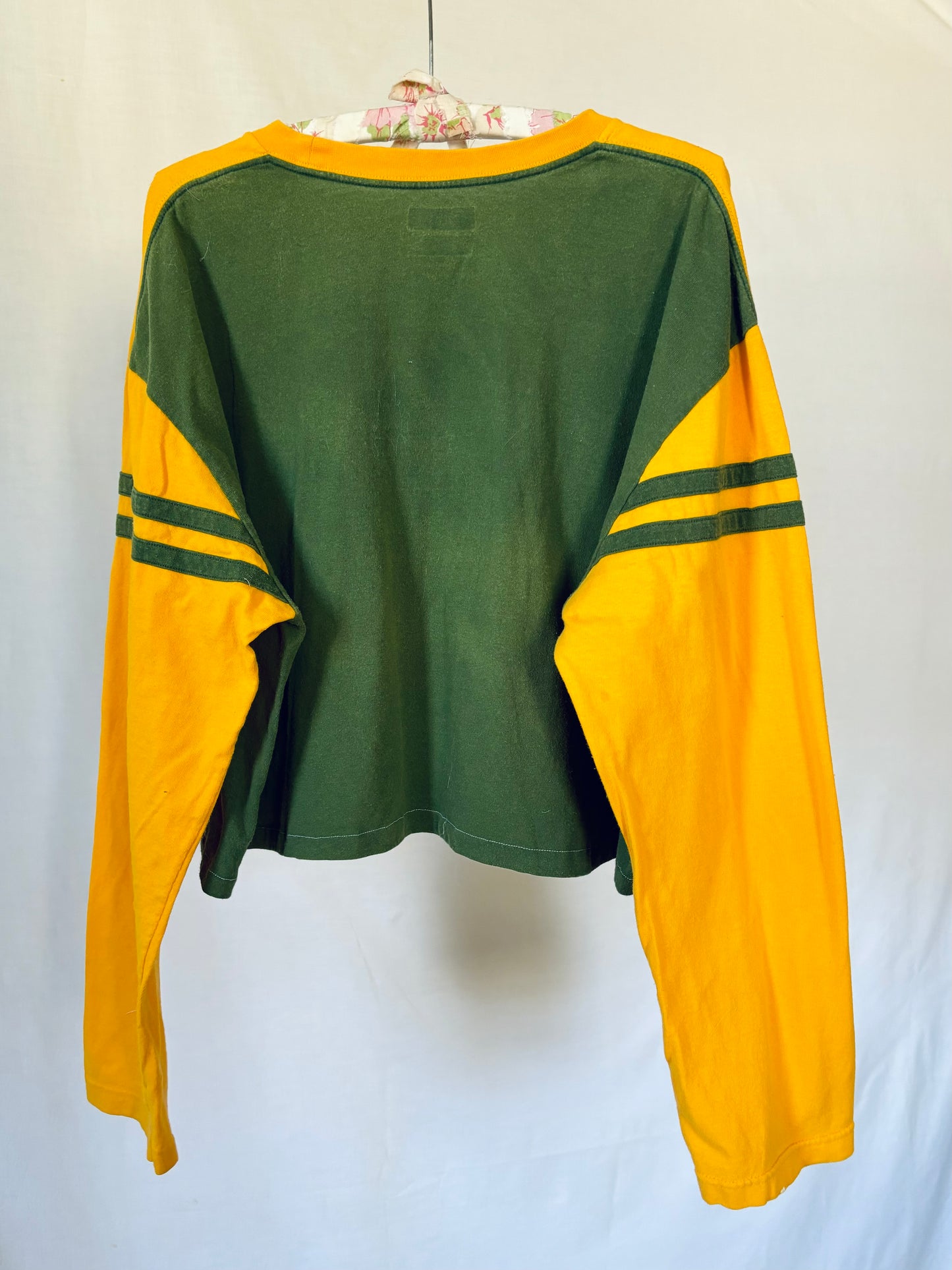 Reworked vintage Packers over dyed Jersey Tee