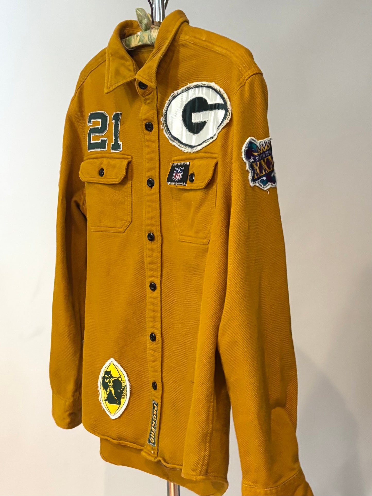 Slim Line button up Game Day Shacket