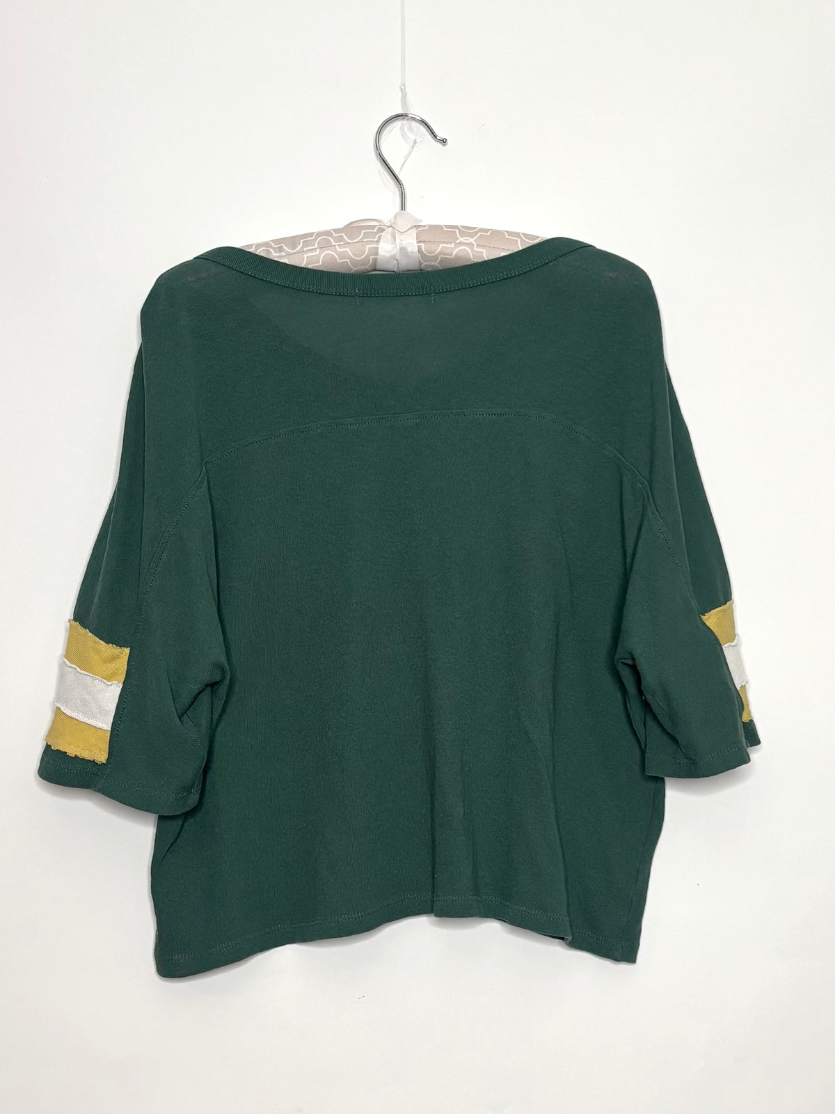 Vintage Cropped Throwback Jersey Tee