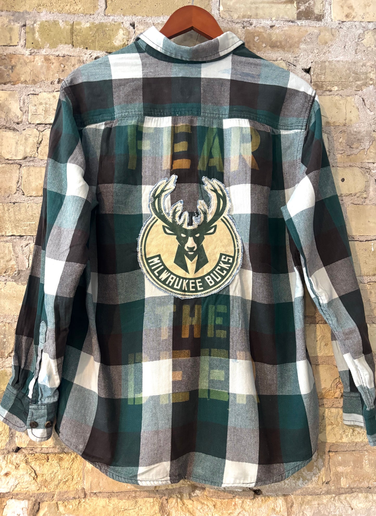 Plaid Distressed Game Day Flannel