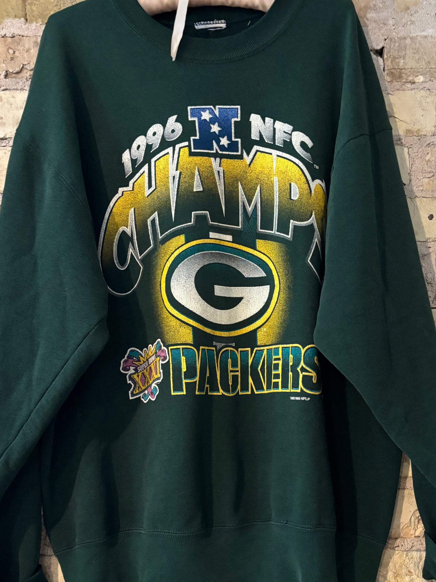 Vintage Green Bay Packers 1996 NFC CHAMPS Superbowl Crewneck