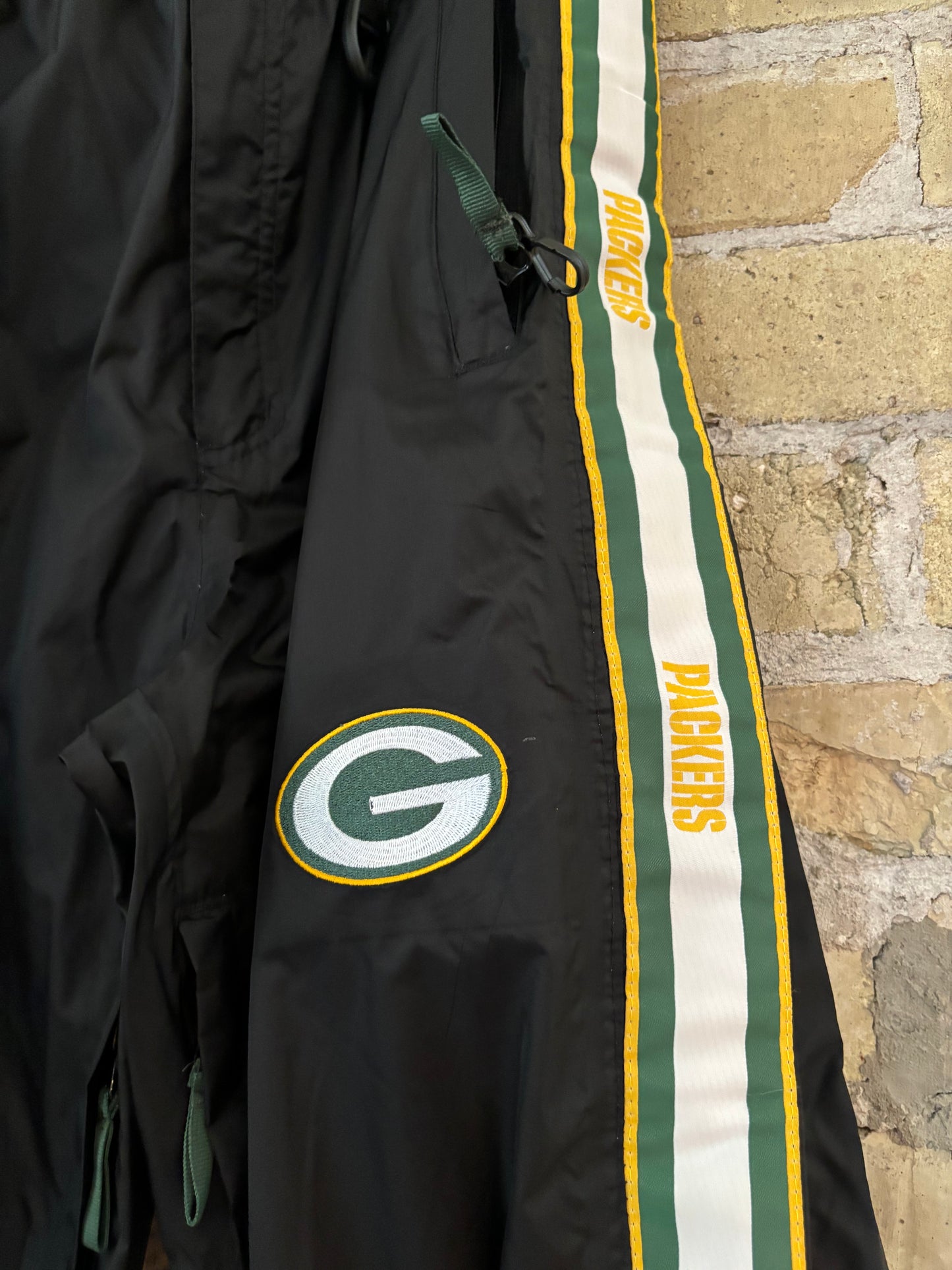 Green Bay Packers Retro 90s Tear Away track pants sweats