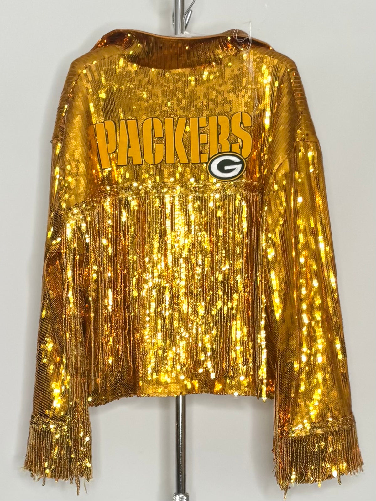 NFL Sequin Fringed Game Day Jacket
