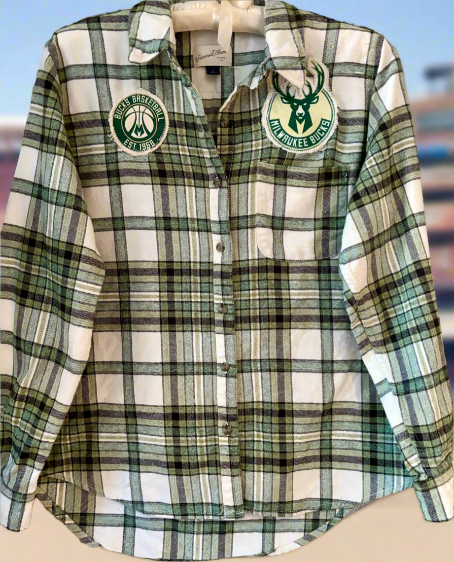Reworked Game Day Flannel Shirt