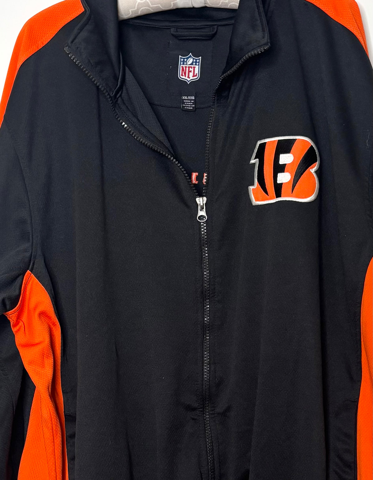 Vintage 90’s Bengals Full zip Track Coat