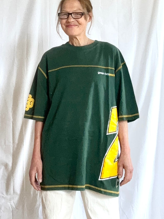 Vintage Y2K Green Bay Packers Gridiron Classic oversized Tee