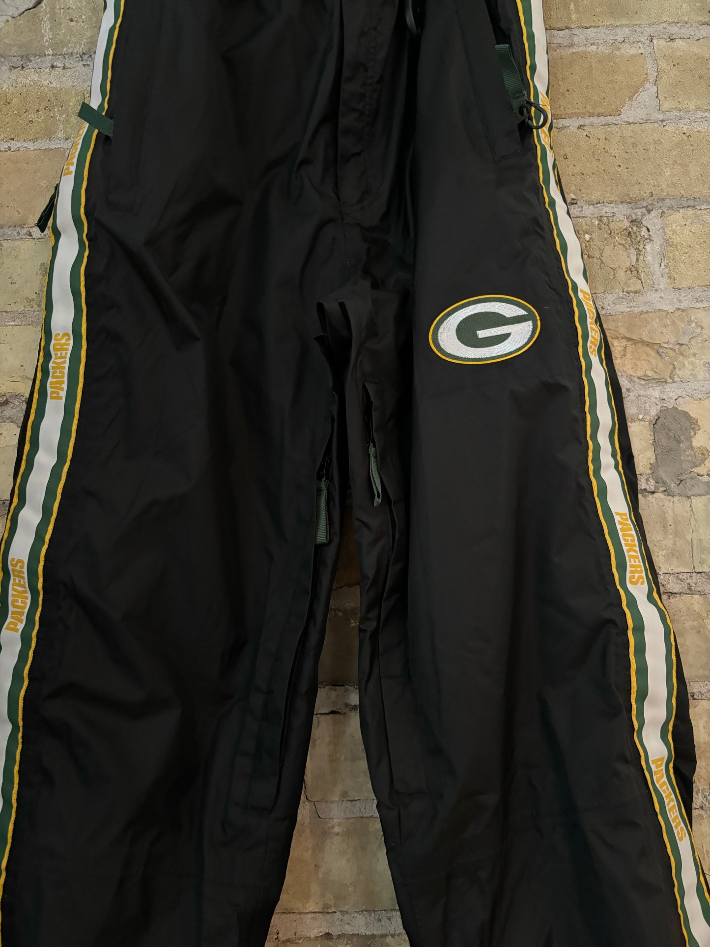 Green Bay Packers Retro 90s Tear Away track pants sweats