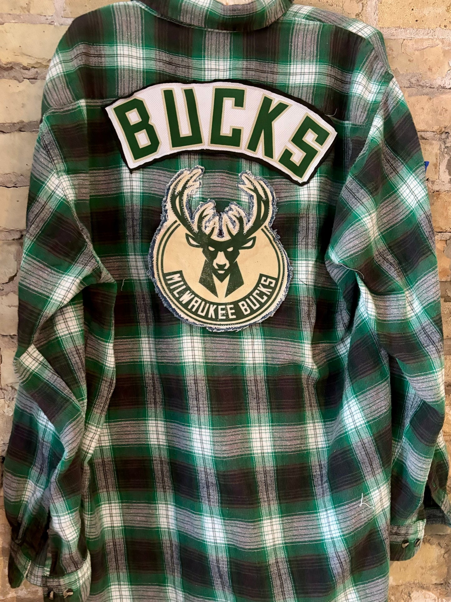 Reworked Game Day Flannel Shirt