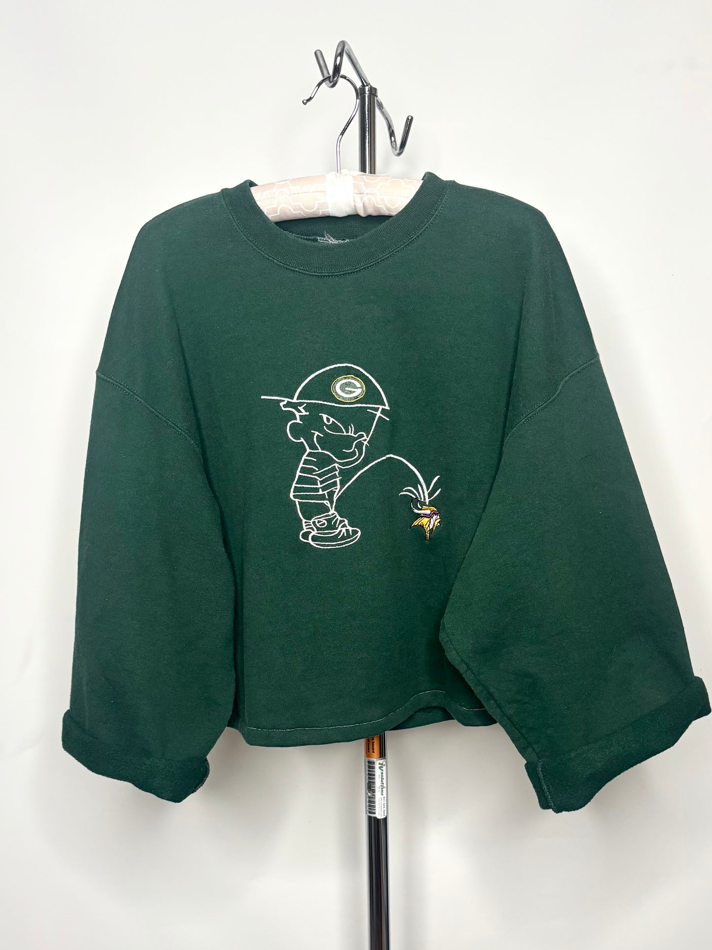 Vintage Game Day Rivalry Cropped crewneck