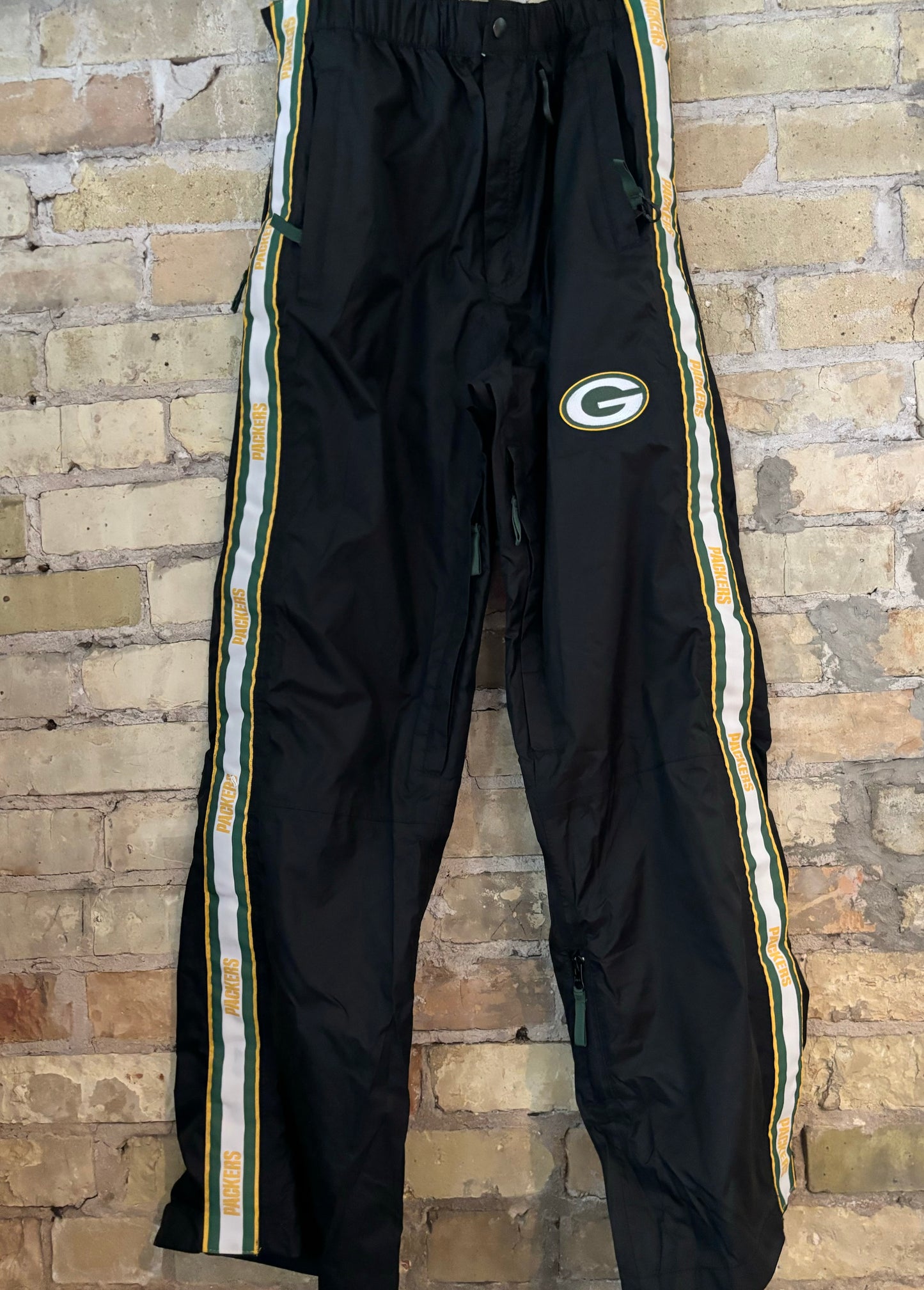 Green Bay Packers Retro 90s Tear Away track pants sweats