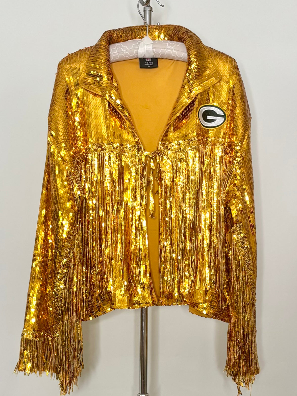 NFL Sequin Fringed Game Day Jacket