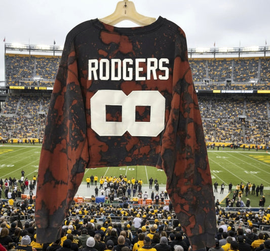 Reworked Vintage Pittsburgh Steelers Distressed Crewneck