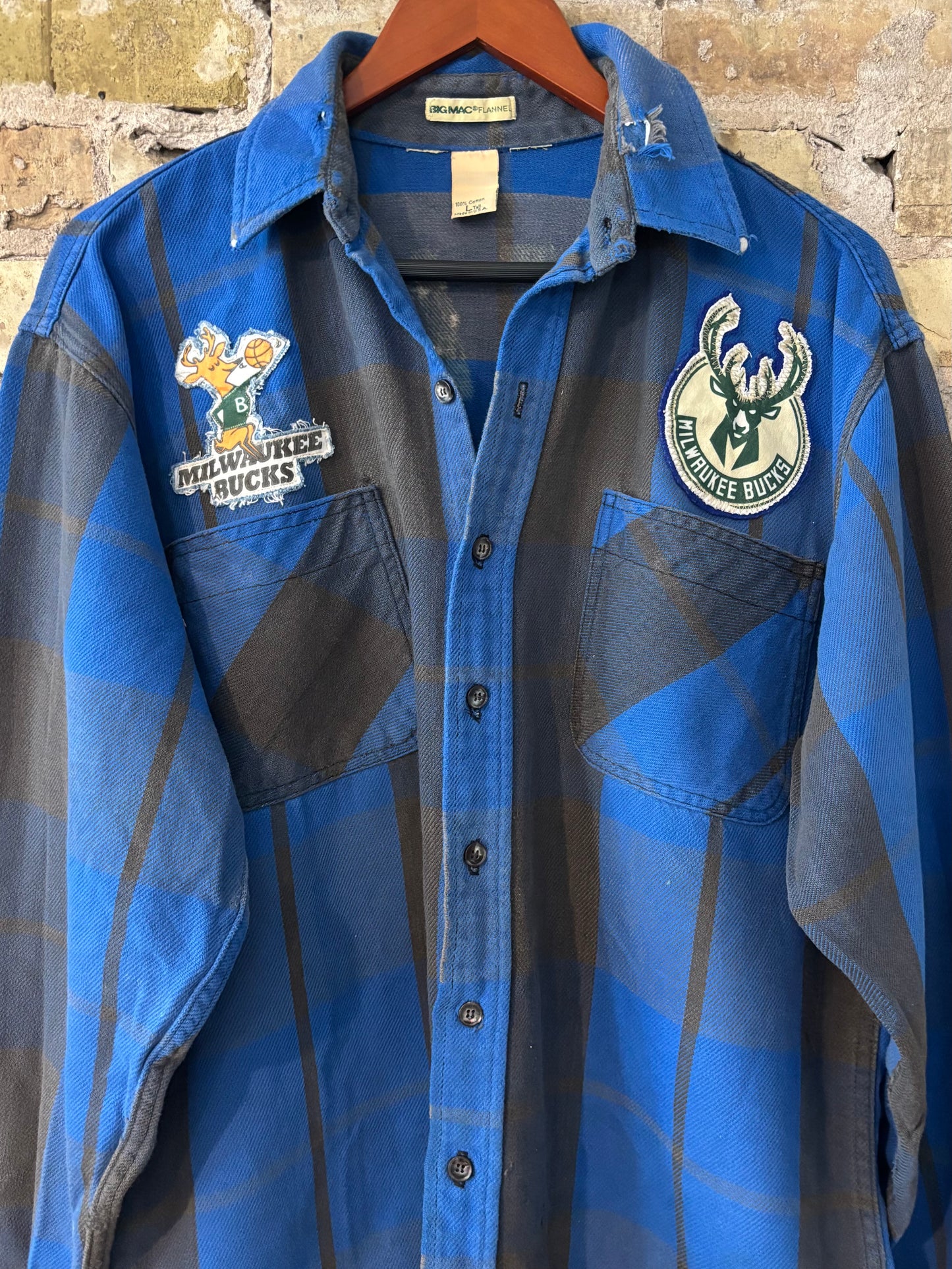 Vintage Big Mack Game Day Bucks Flannel