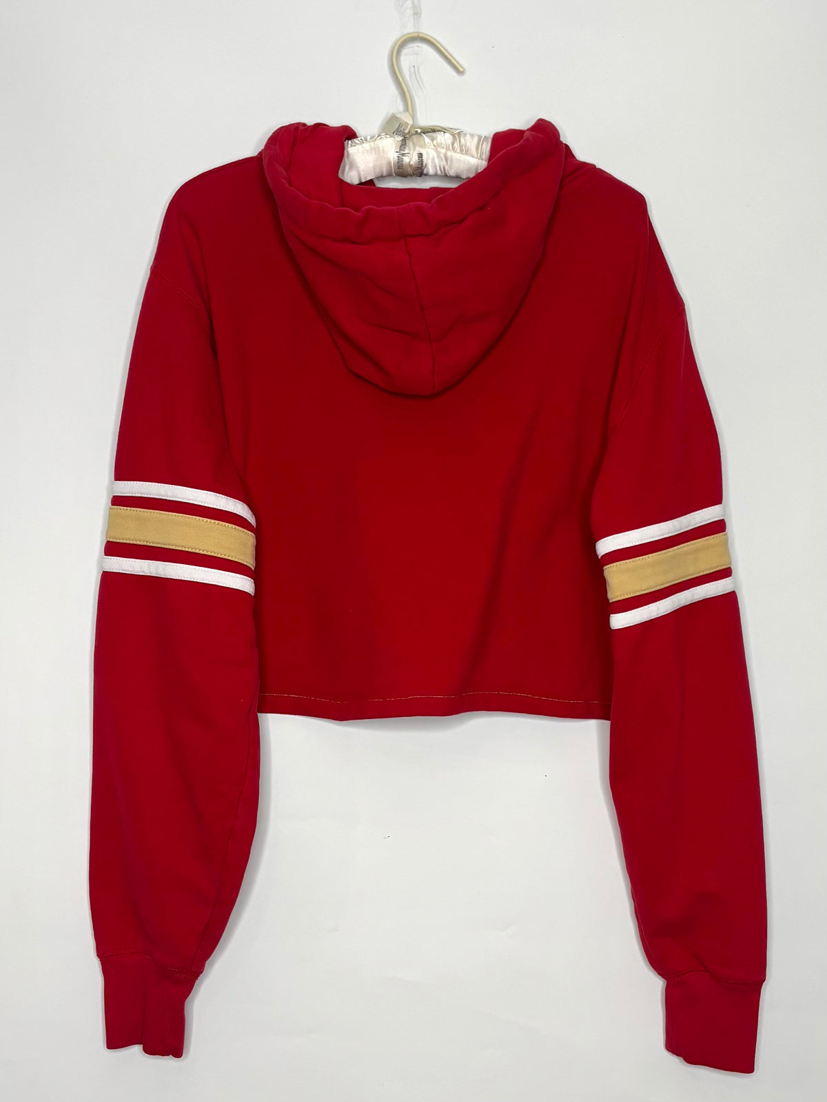 Cropped Throwback Hooded Sweatshirt