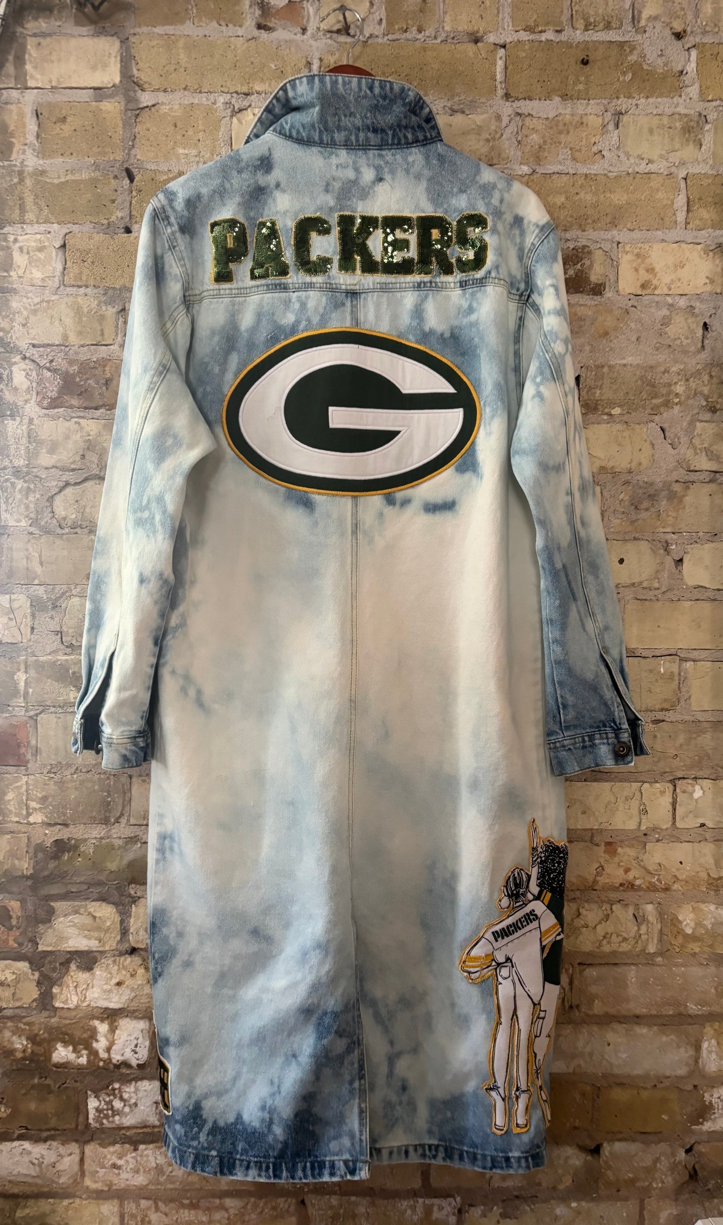 Retro 90’s Oversized Game Day Duster