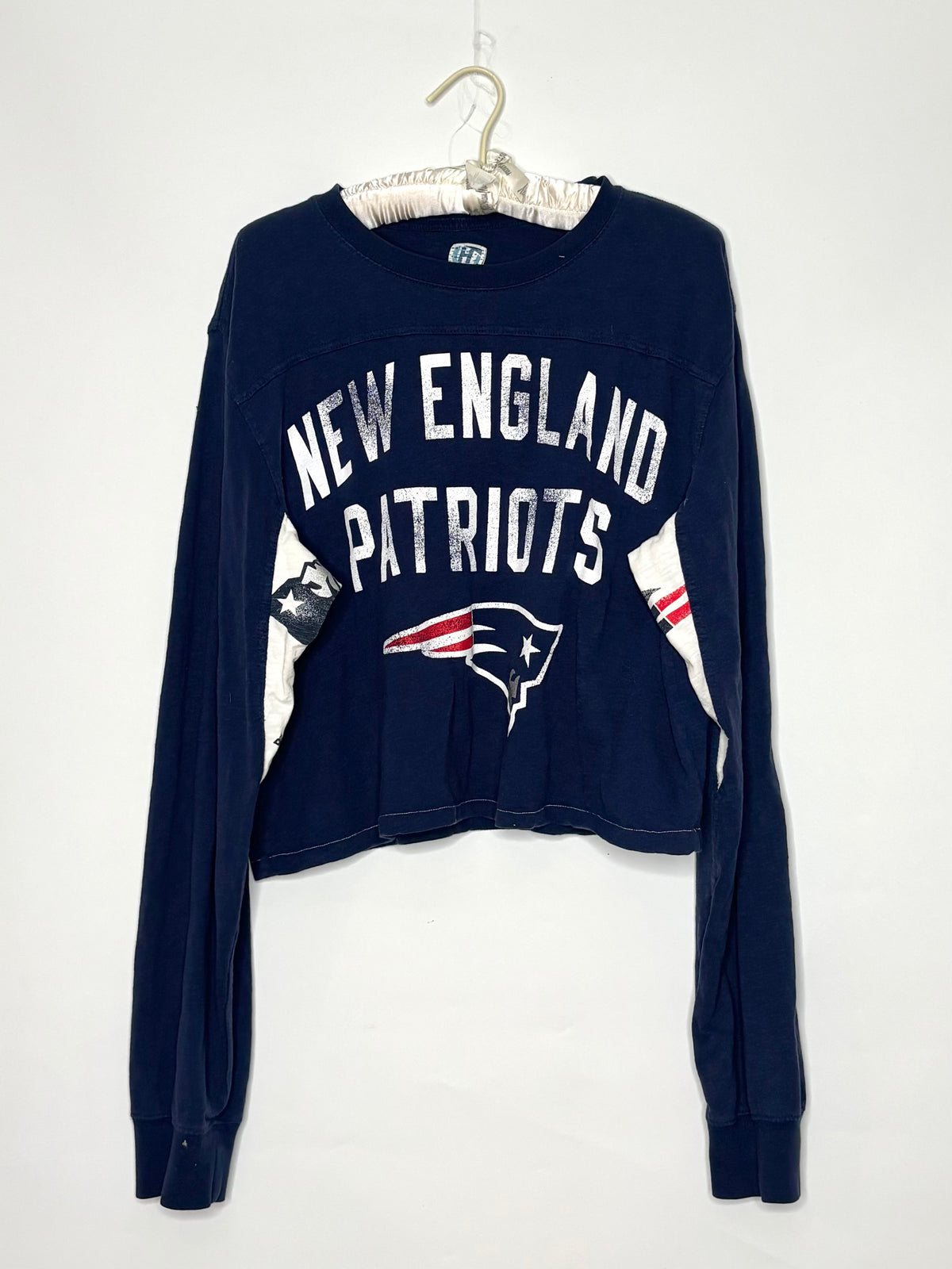 Vintage Cropped Crewneck Throwback Tee