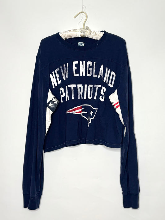 Vintage Cropped Crewneck Throwback Tee