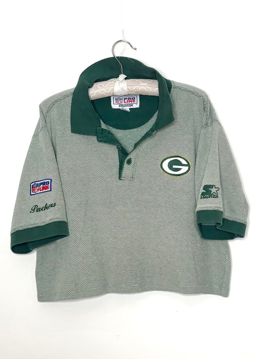 Retro 90’s Cropped STARTER Polo Shirt