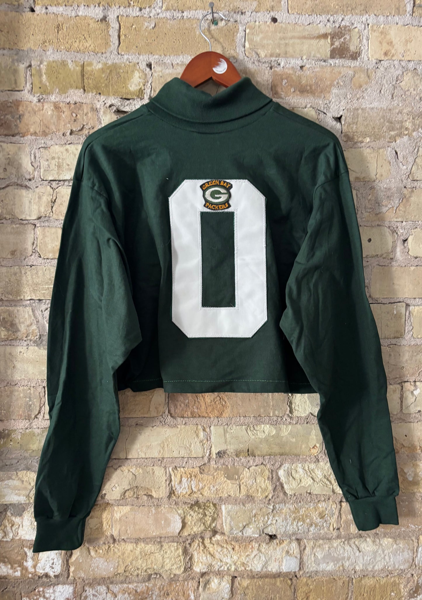 Packers Retro 90’s  Cropped TurtleNeck