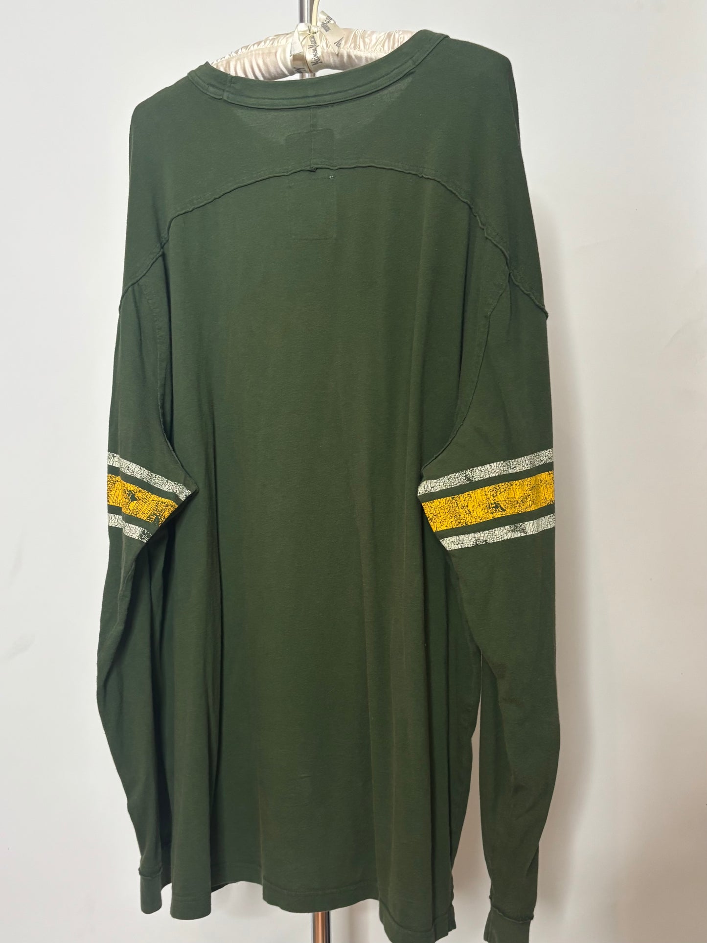 Oversized Vintage Packers Long sleeve T-shirt Mini Dress