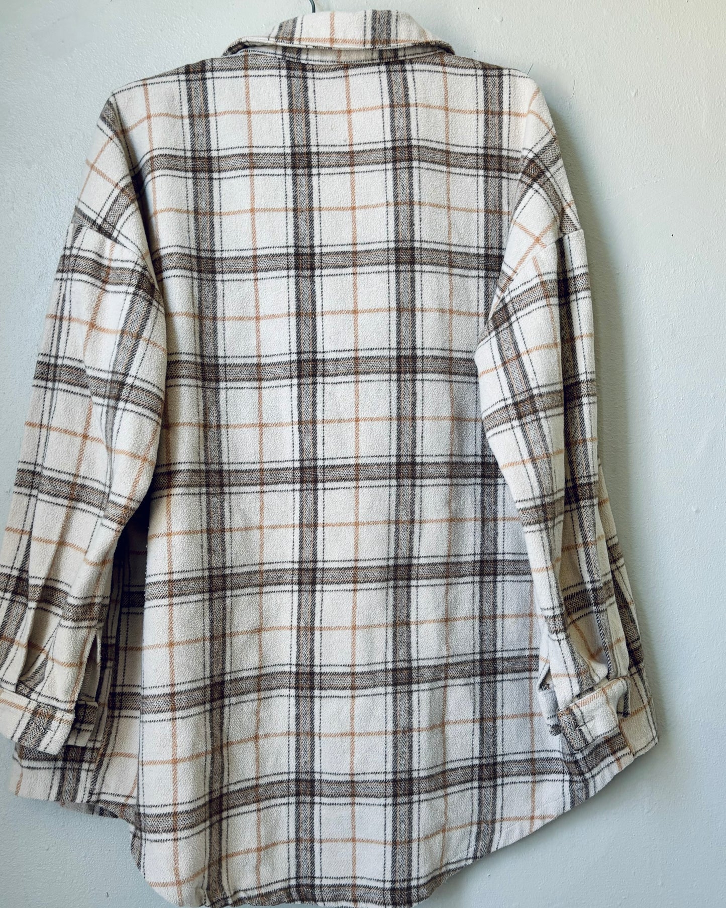 Set of 2 custom reworked flannels