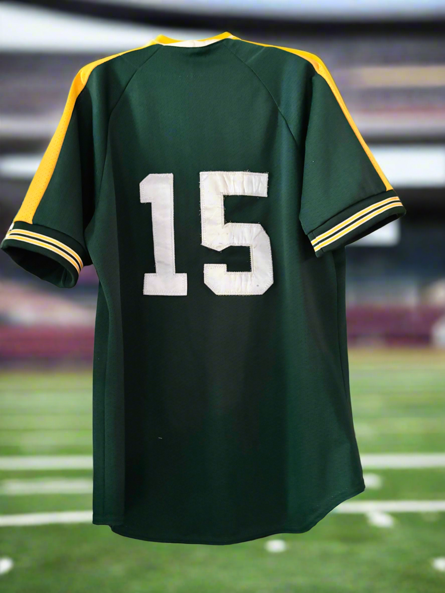 Rare Vintage GB Packers Button up GameDay Baseball Jersey