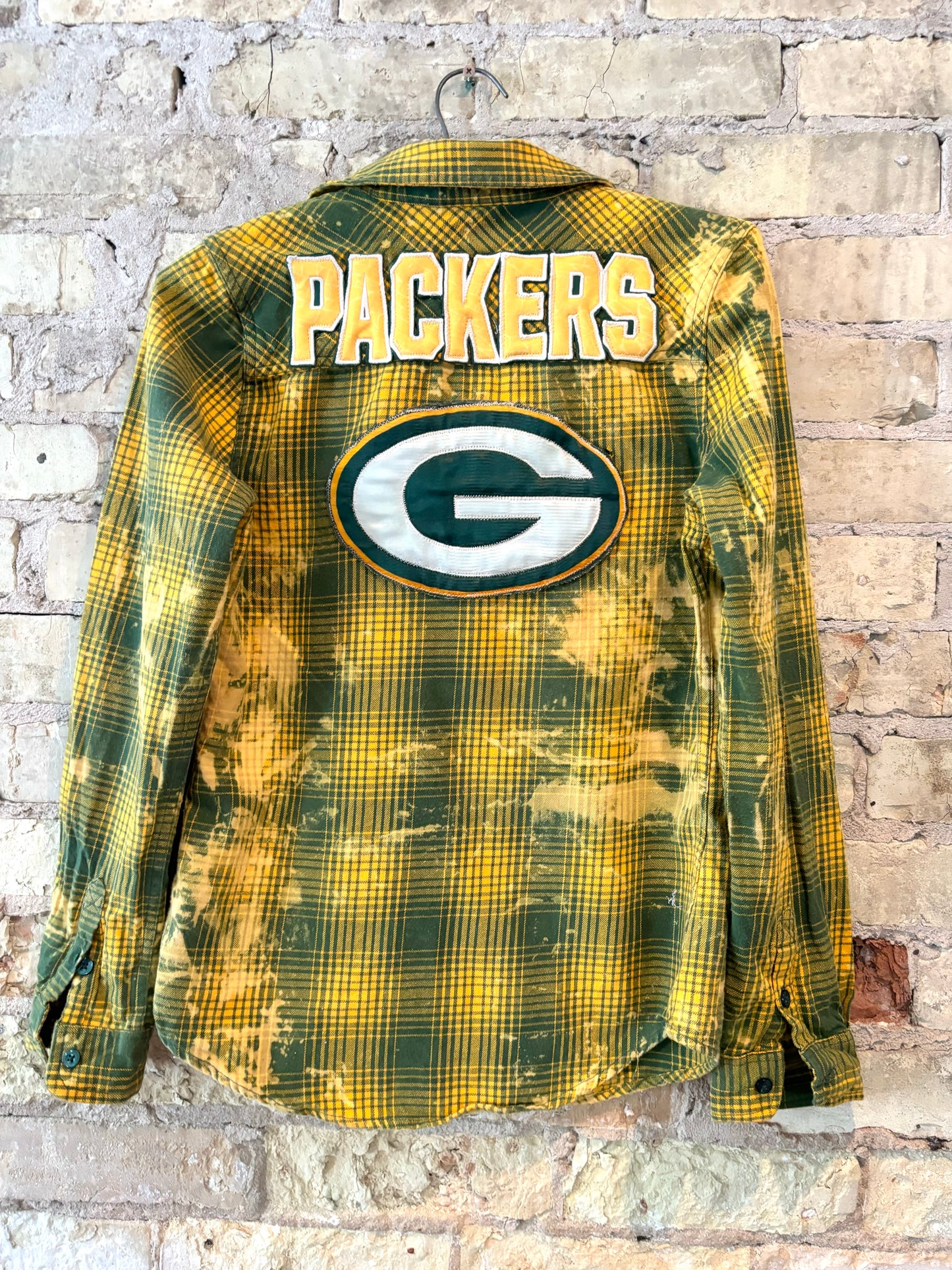 Reworked NFL Packers Game Day Flannel