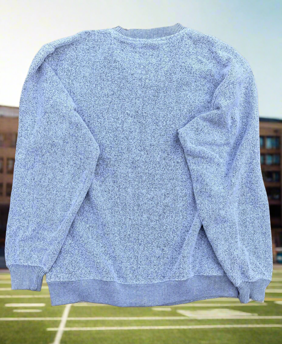 Vintage 90’s Packers Heather Gray Embroidered  Crewneck