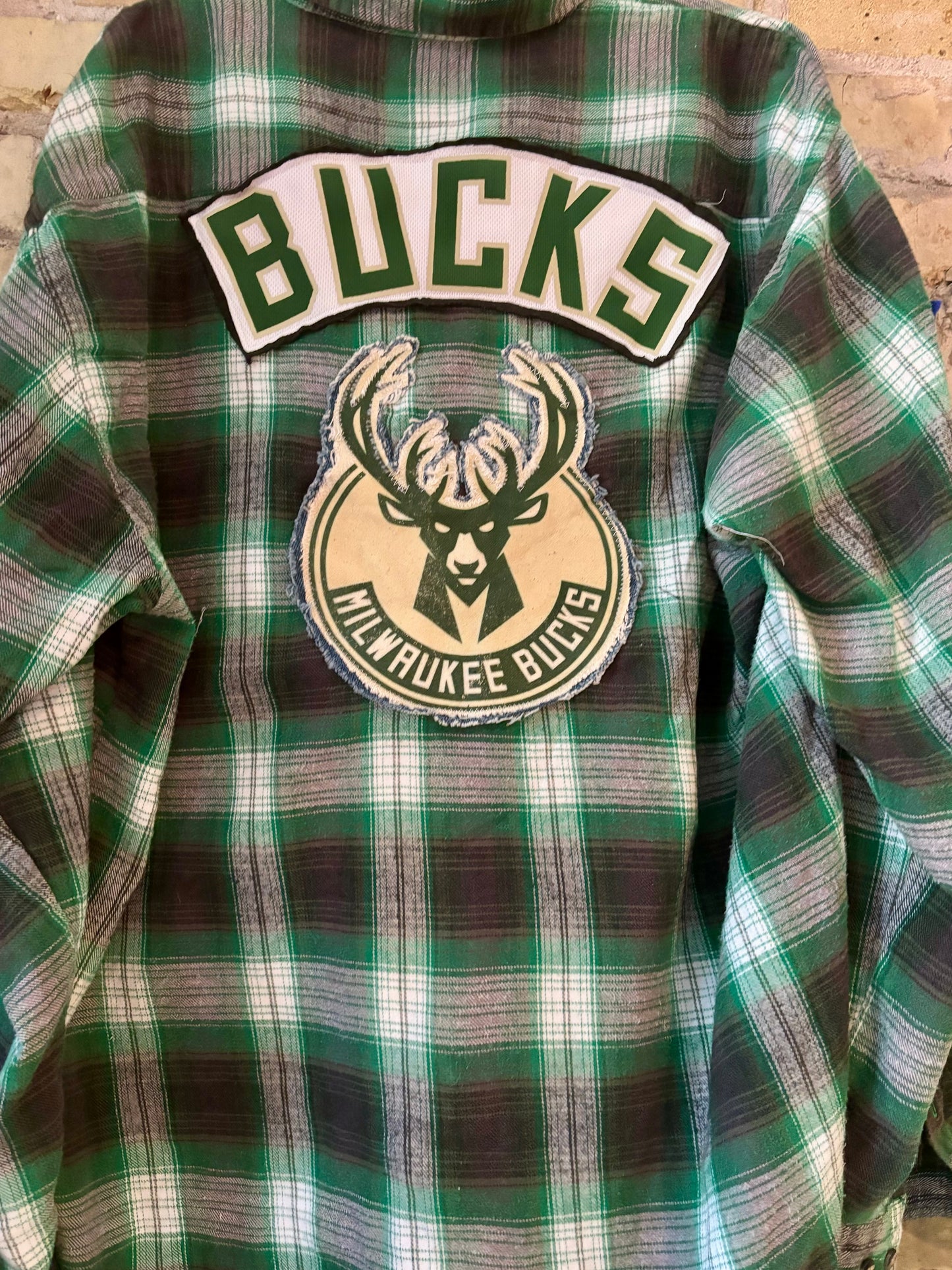 Reworked Game Day Flannel Shirt