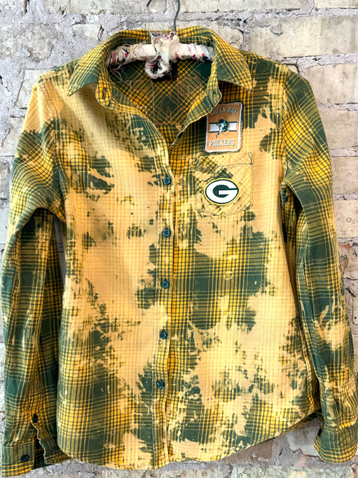 Reworked NFL Packers Game Day Flannel