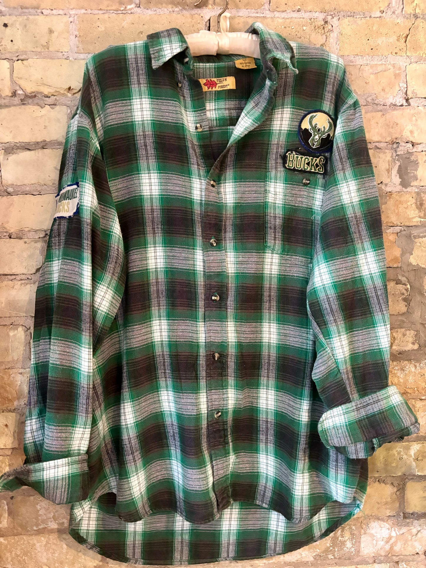 Reworked Game Day Flannel Shirt