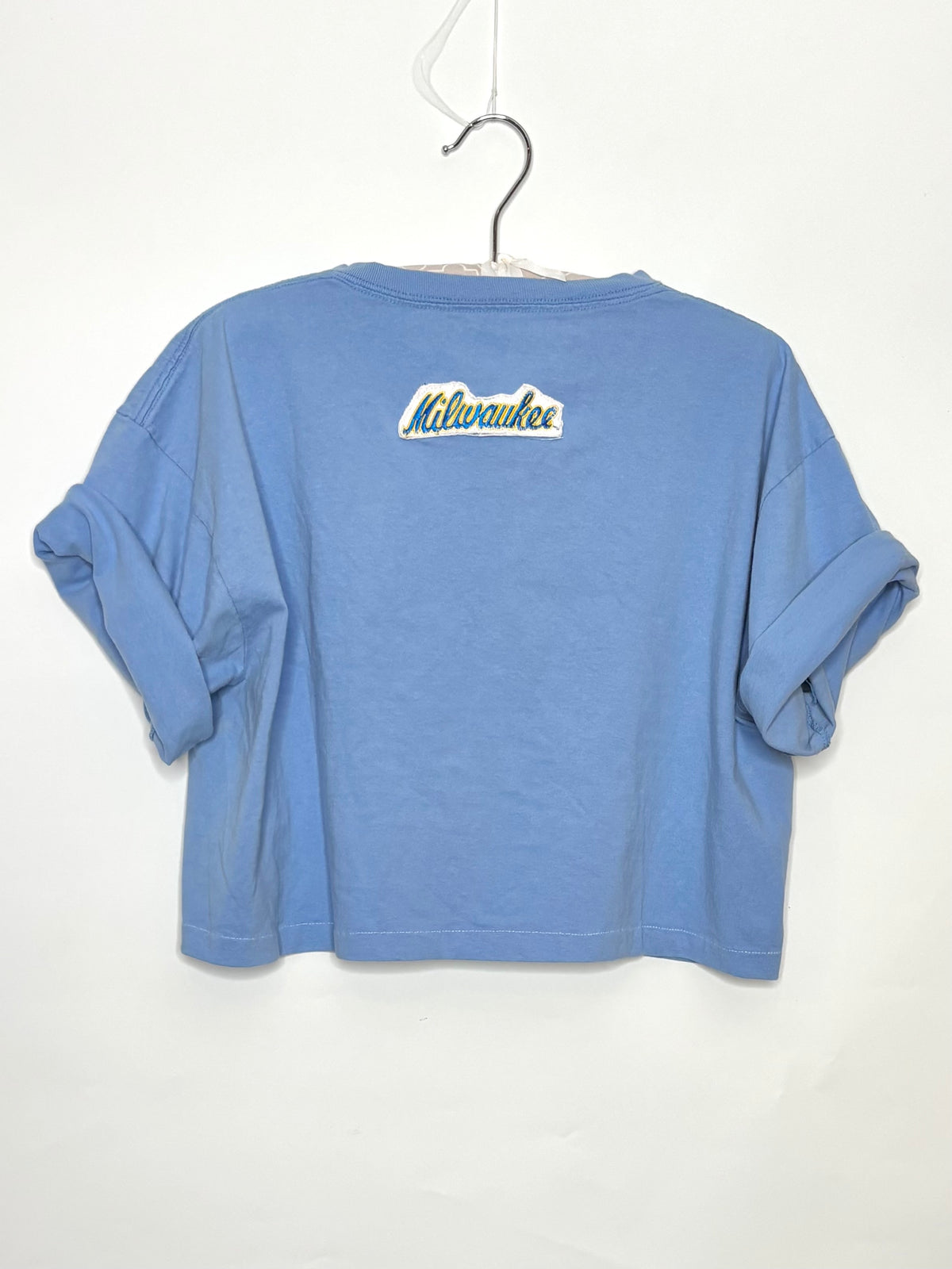 Vintage Milwaukee Brewers World Series crop top T-Shirt