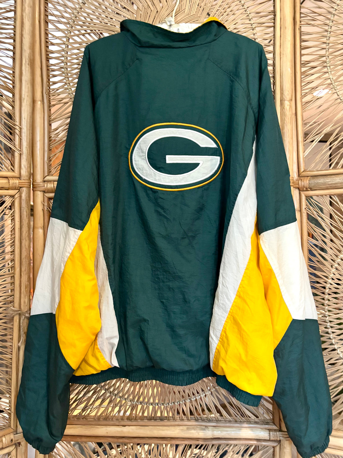 Vintage 90’s Full zip Stadium Windbreaker