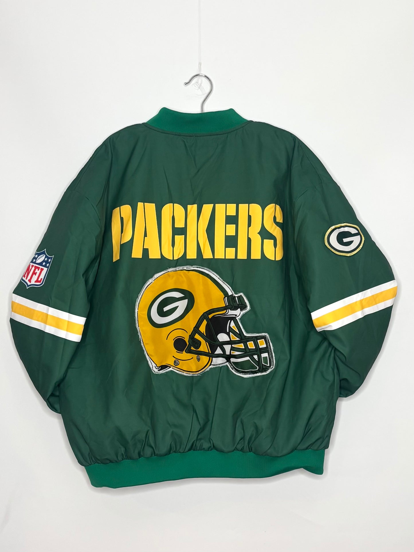 Retro Game day Puffer Bomber Jacket