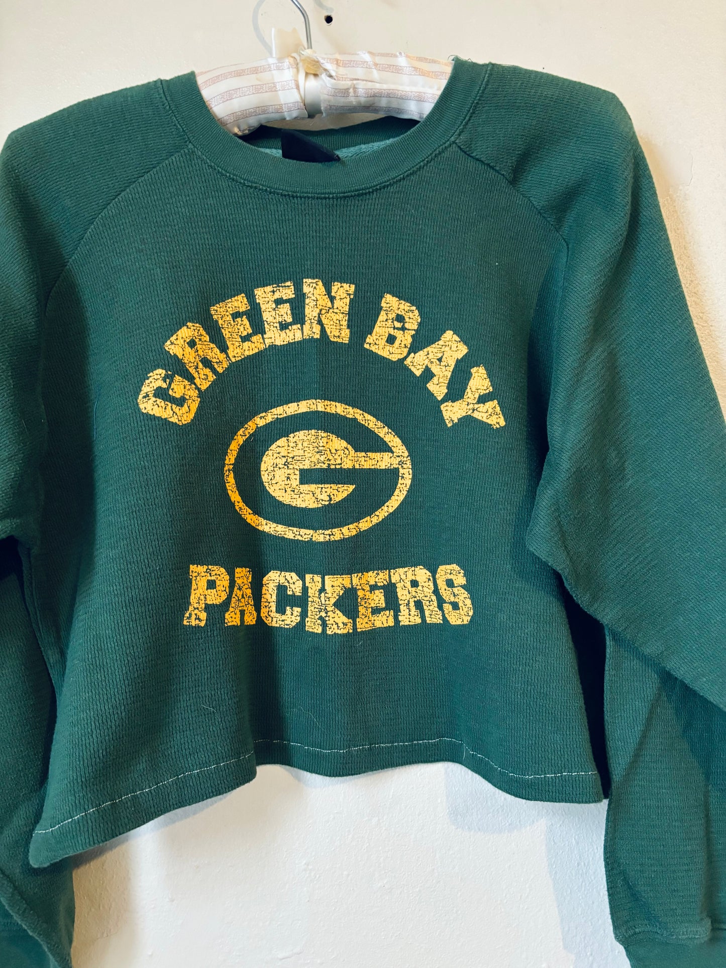 Reworked Packers Long sleeve vintage Thermal Graphic Tee