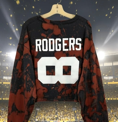 Reworked Vintage Pittsburgh Steelers Distressed Crewneck