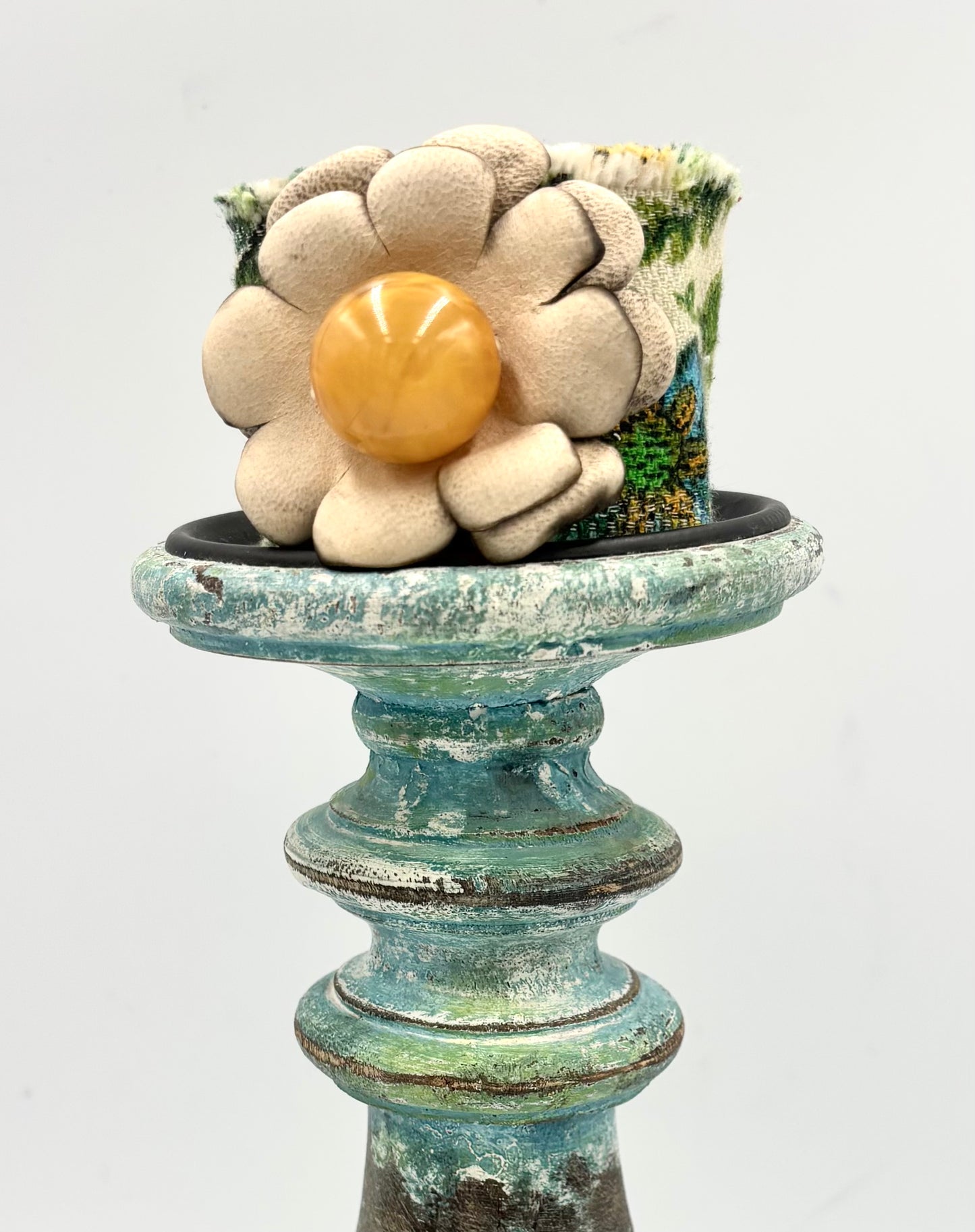 Boho Flower Cuff Bracelet