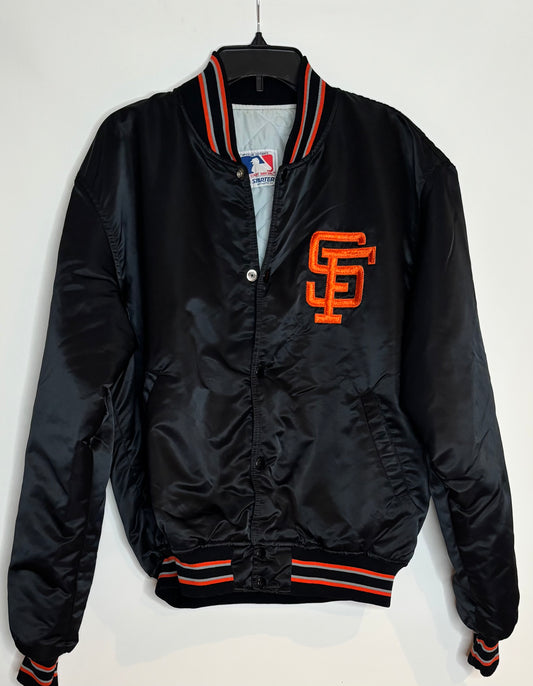 Vintage 80’s 90’s San Francisco Giants satin bomber Varsity STARTER jacket
