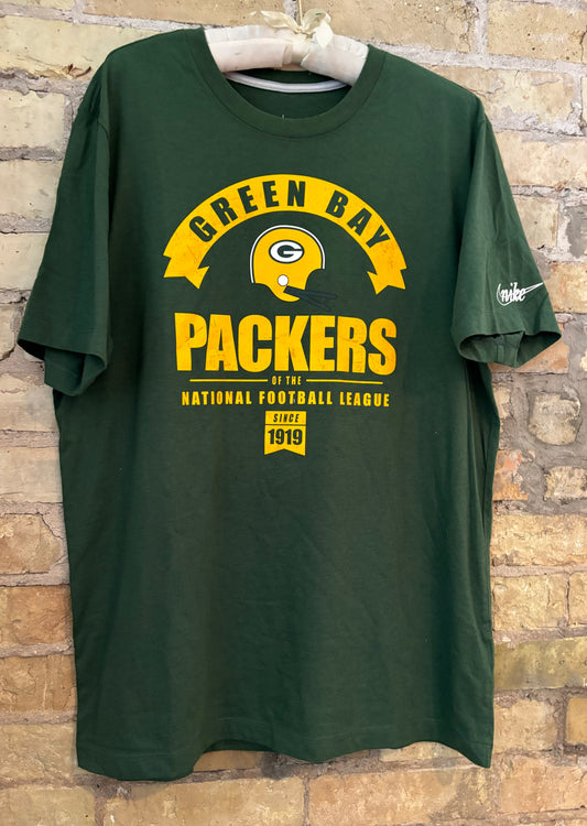 GB Packers Retro Throwback Nike Graphic Tee